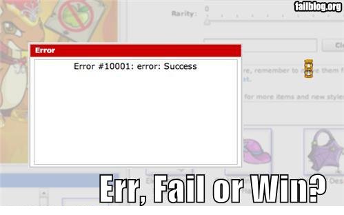 Fail Error