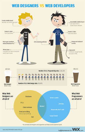 Web Designers vs. Web Developers